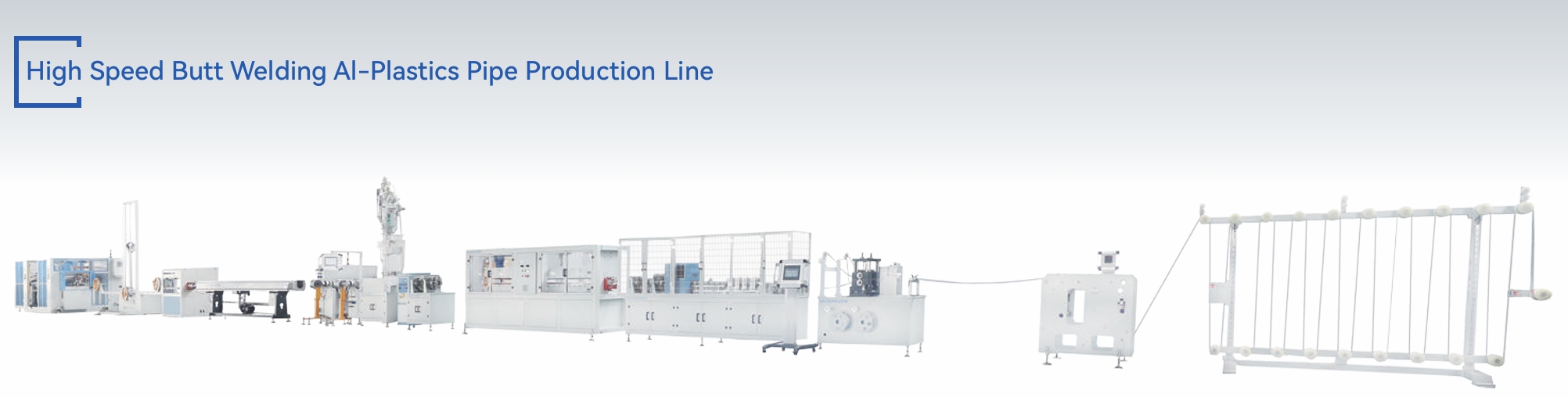 laser welding pex-al-pex pipe line 