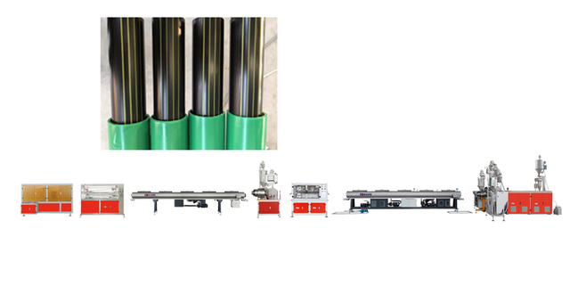 Seven Layers Oil Transportation Pipe Production Line | HDPE Petrol Pipe Making Machine 