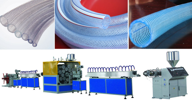 PVC Fiber Reinfoced Hose Production Line| Soft PVC Pipe Extrusion Line 