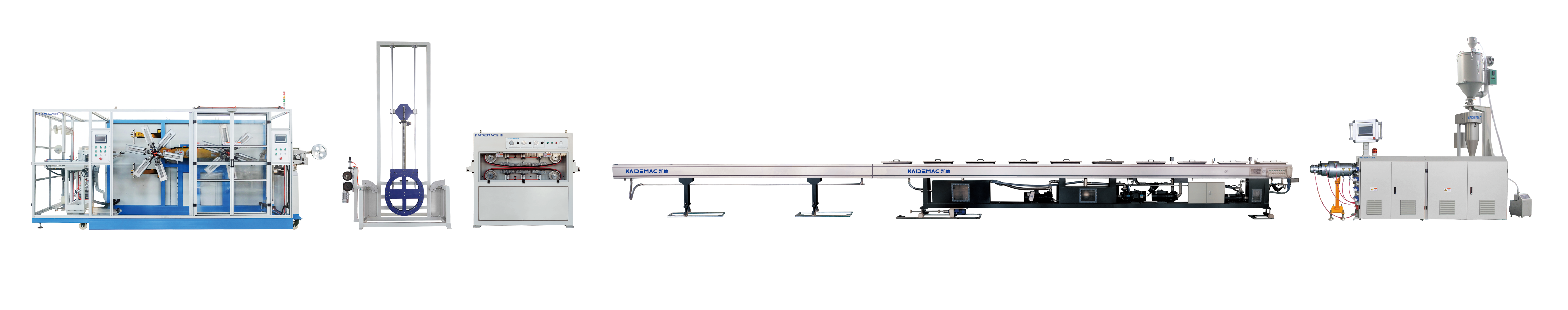 PERT pipe extruder